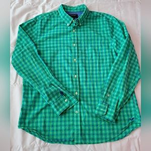 American Eagle Outfitters Men's XL Athletic Fit Long Sleeve Button Down Shirt
